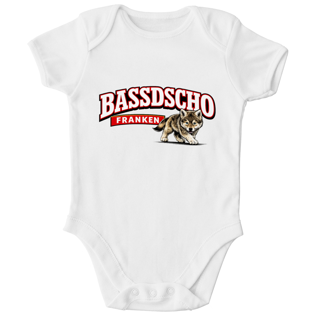 Kinder Bio Body Bassdscho Franken Wolf Blick vorne