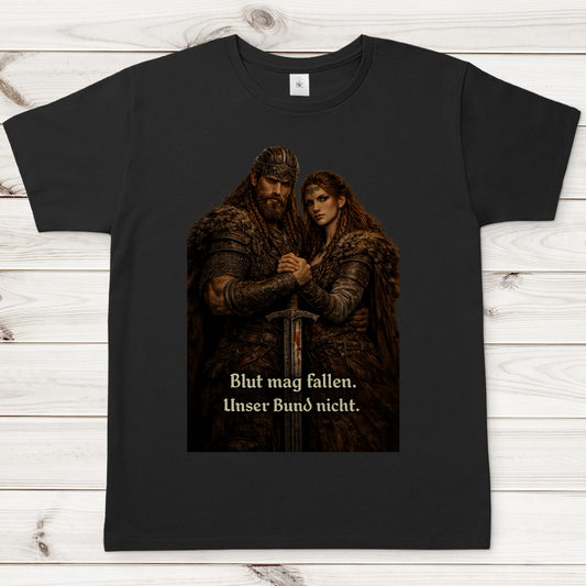 Herren T-Shirt Blut mag fallen unser Bund nicht Wikinger
