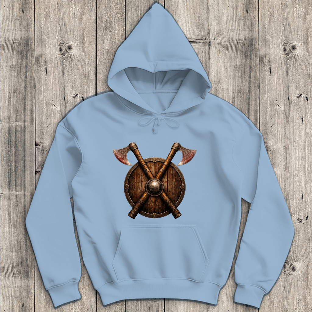 Herren Hoodie die Götter prüfen uns Wikinger