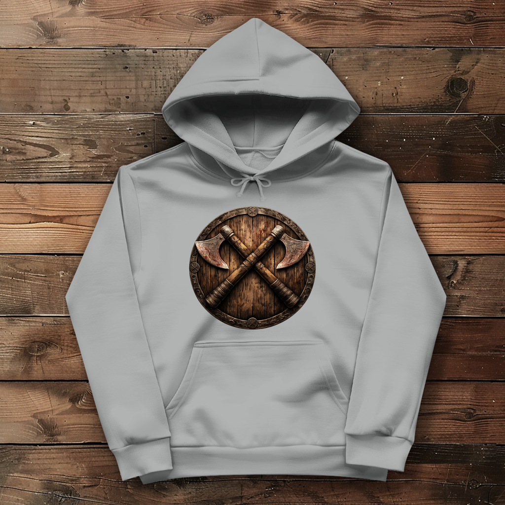 Damen Hoodie die Götter prüfen uns Wikinger