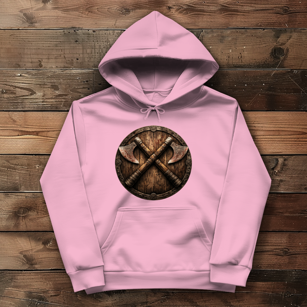 Damen Hoodie die Götter prüfen uns Wikinger