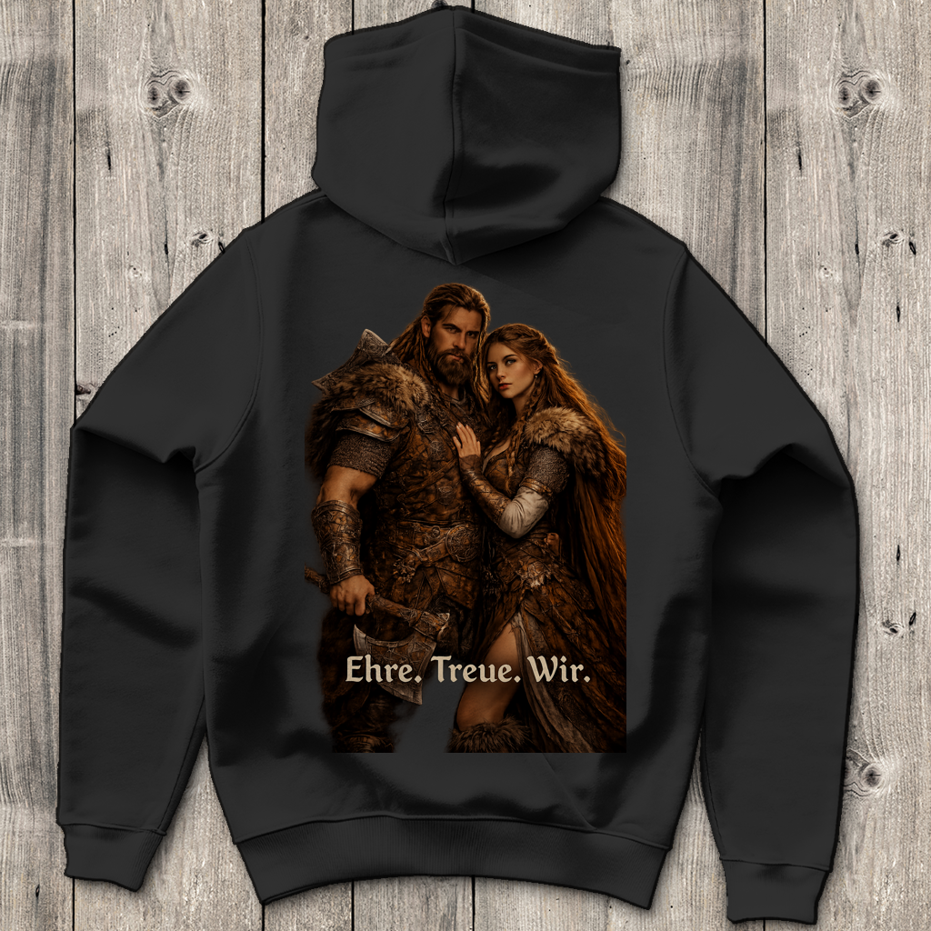 Herren Hoodie Ehre Treue Wir Wikinger