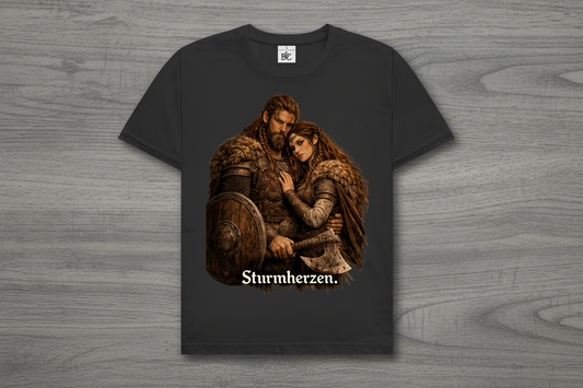 Herren T-Shirt Sturmherzen Wikinger