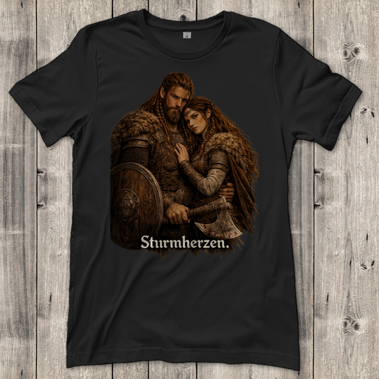 Damen T-Shirt Sturmherzen Wikinger