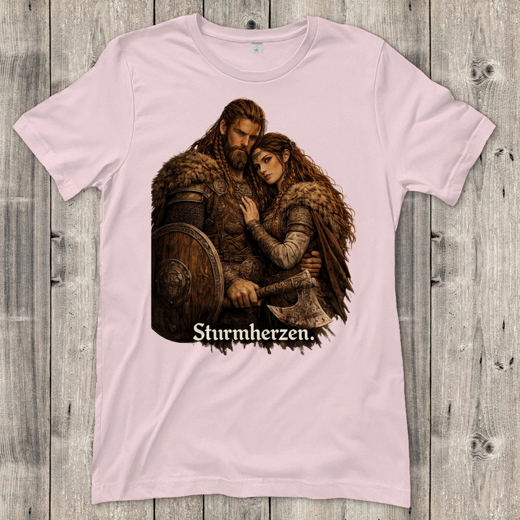 Damen T-Shirt Sturmherzen Wikinger