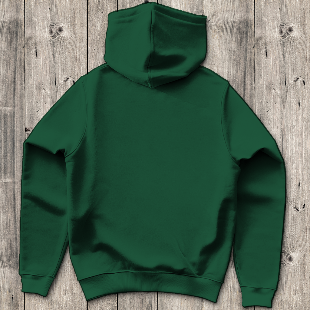 Herren Hoodie Bassdscho Franken 1 weiß