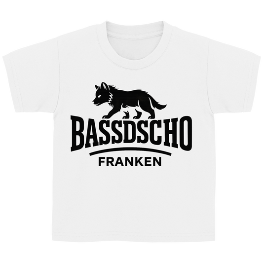 Kinder Basic T-Shirt Bassdscho Franken 1 schwarz