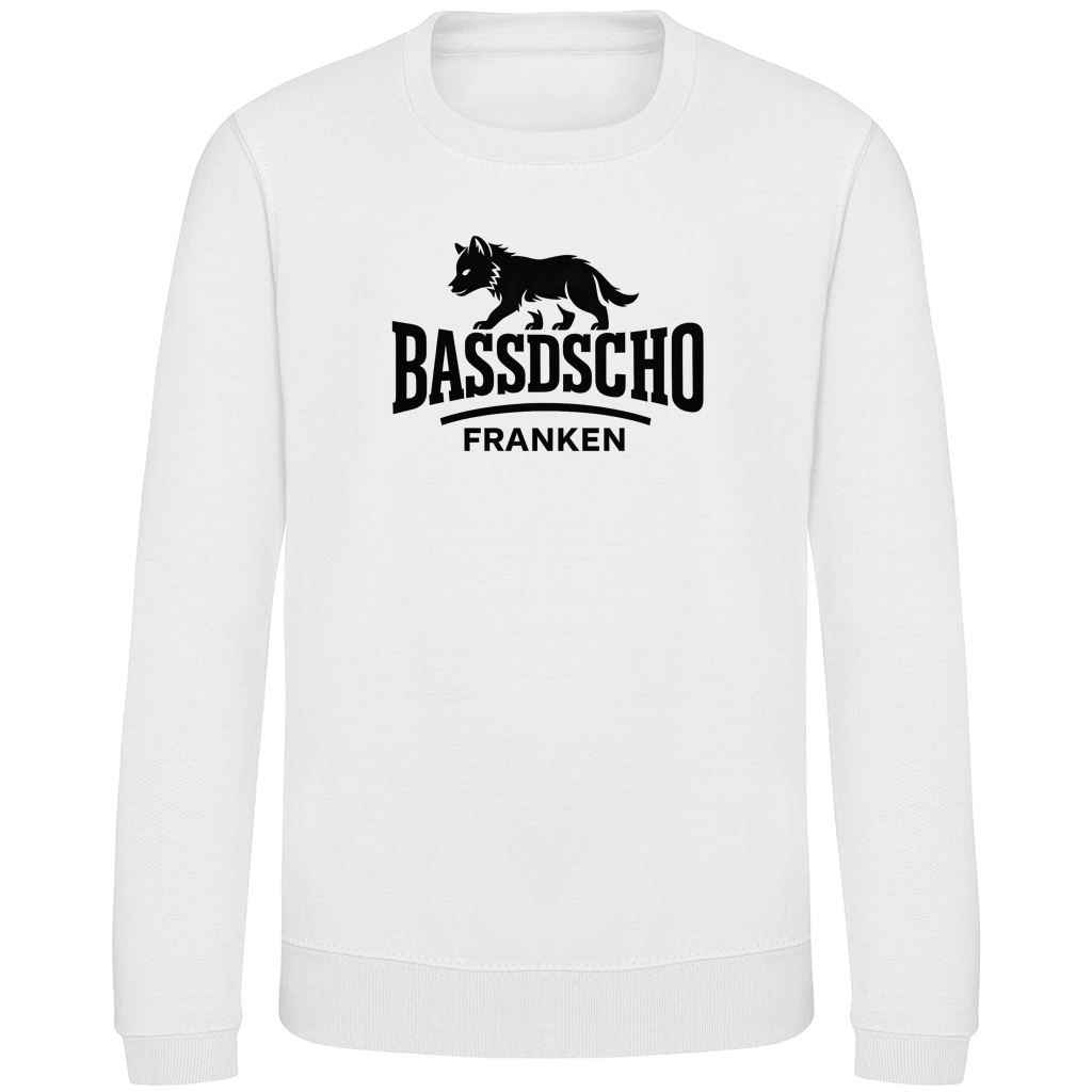 Kinder Sweatshirt Bassdscho Franken 1 schwarz