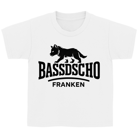 Kinder Basic T-Shirt Bassdscho Franken 1 schwarz