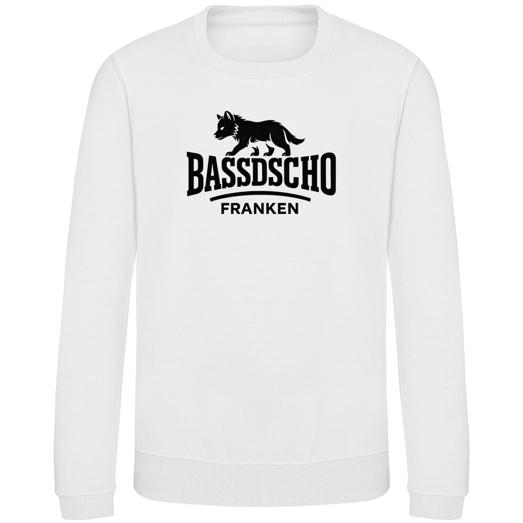 Kinder Sweatshirt Bassdscho Franken 1 schwarz