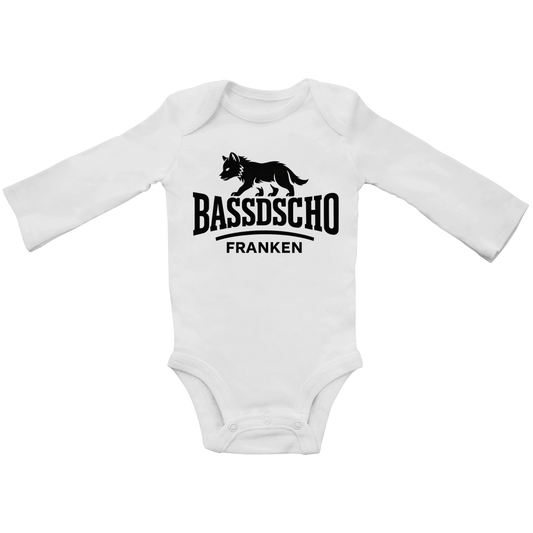 Baby Bio Bodysuite Langarm Bassdscho Franken 1 schwarz