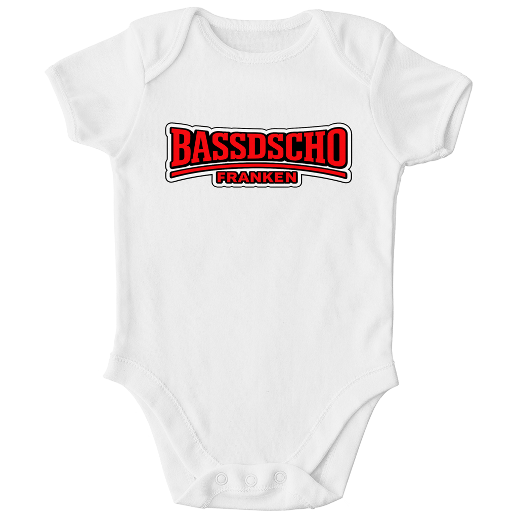 Kinder Bio Body Bassdscho rot und weiß umrandet