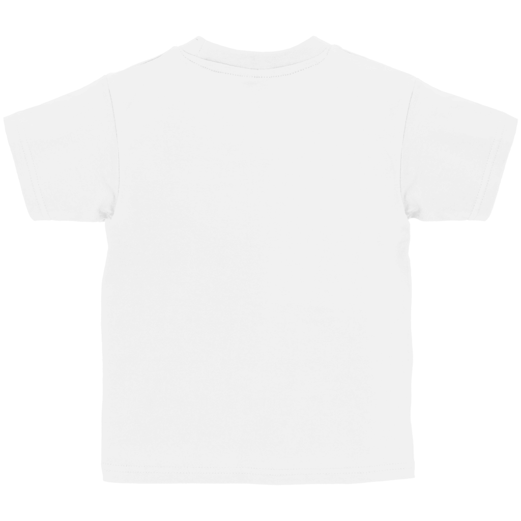 Kinder Basic T-Shirt Bassdscho Franken Wolf Rot und rot umrandet