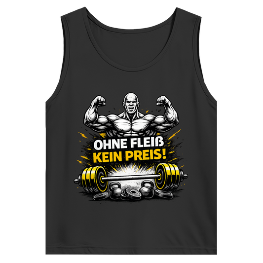 Herren Basic Tank Top Kein Fleiß, kein Preis