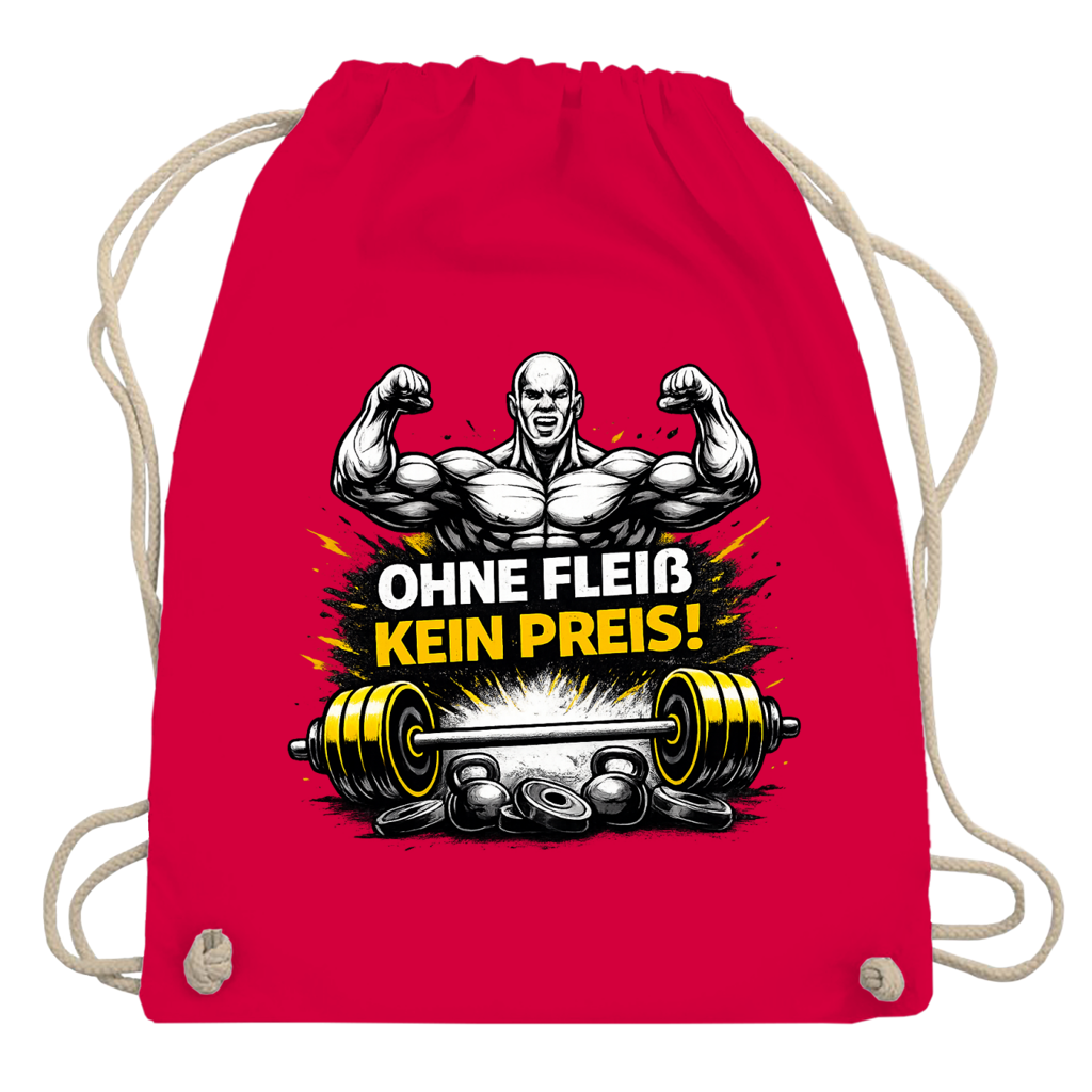 Turnbeutel Kein Fleiß, kein Preis