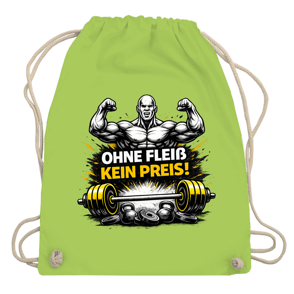 Turnbeutel Kein Fleiß, kein Preis