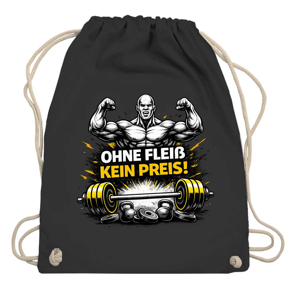 Turnbeutel Kein Fleiß, kein Preis