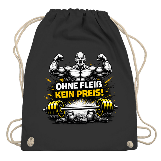 Turnbeutel Kein Fleiß, kein Preis