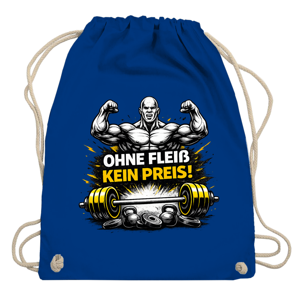 Turnbeutel Kein Fleiß, kein Preis