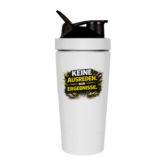 Fitness Shaker Keine Ausreden, nur Ergebnisse