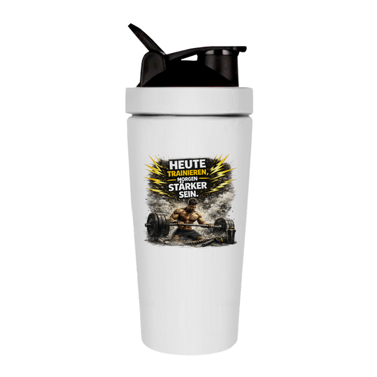 Fitness Shaker Kraft durch Training und Entschlossenheit
