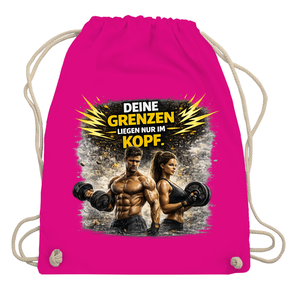 Turnbeutel Grenze im Kopf Fitness