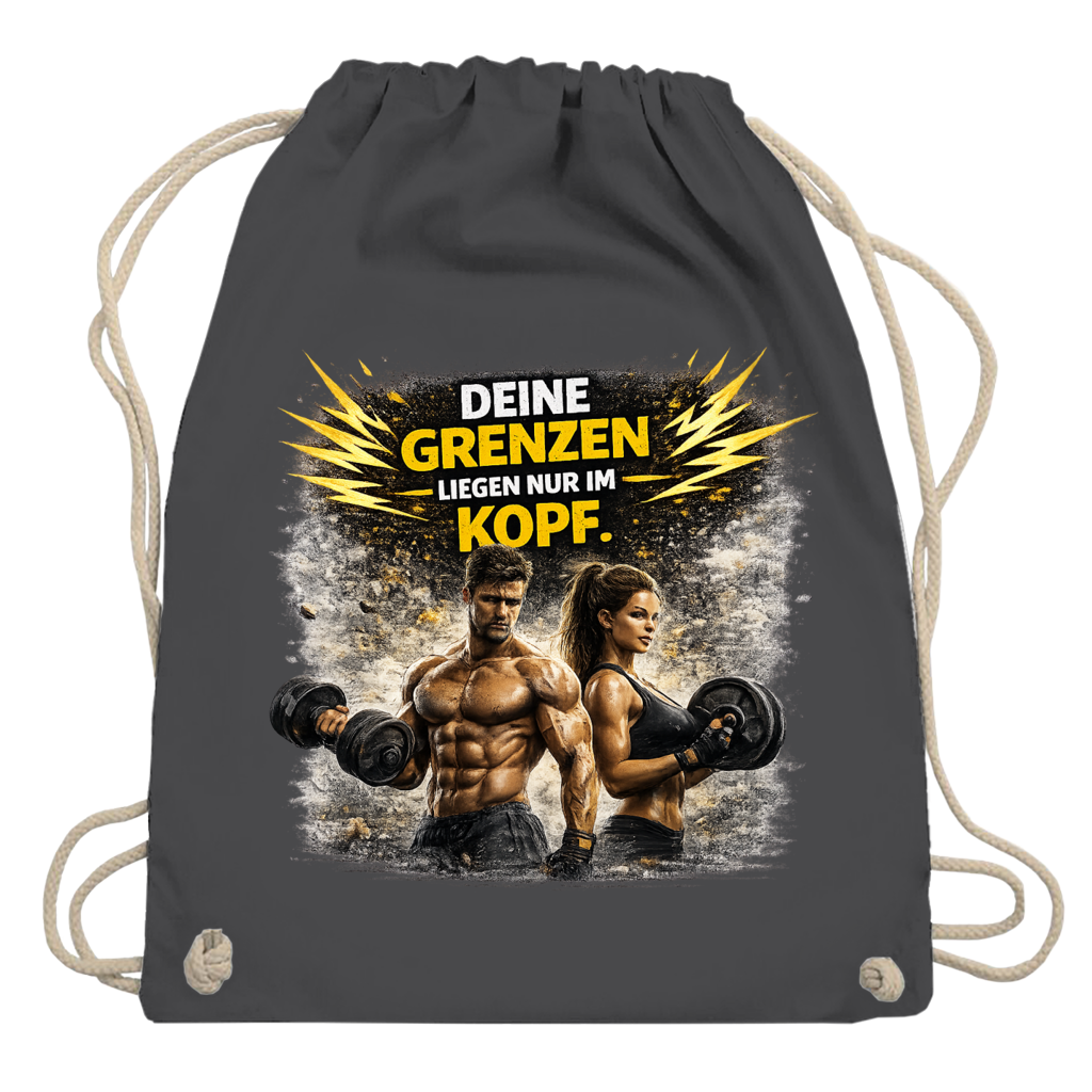 Turnbeutel Grenze im Kopf Fitness