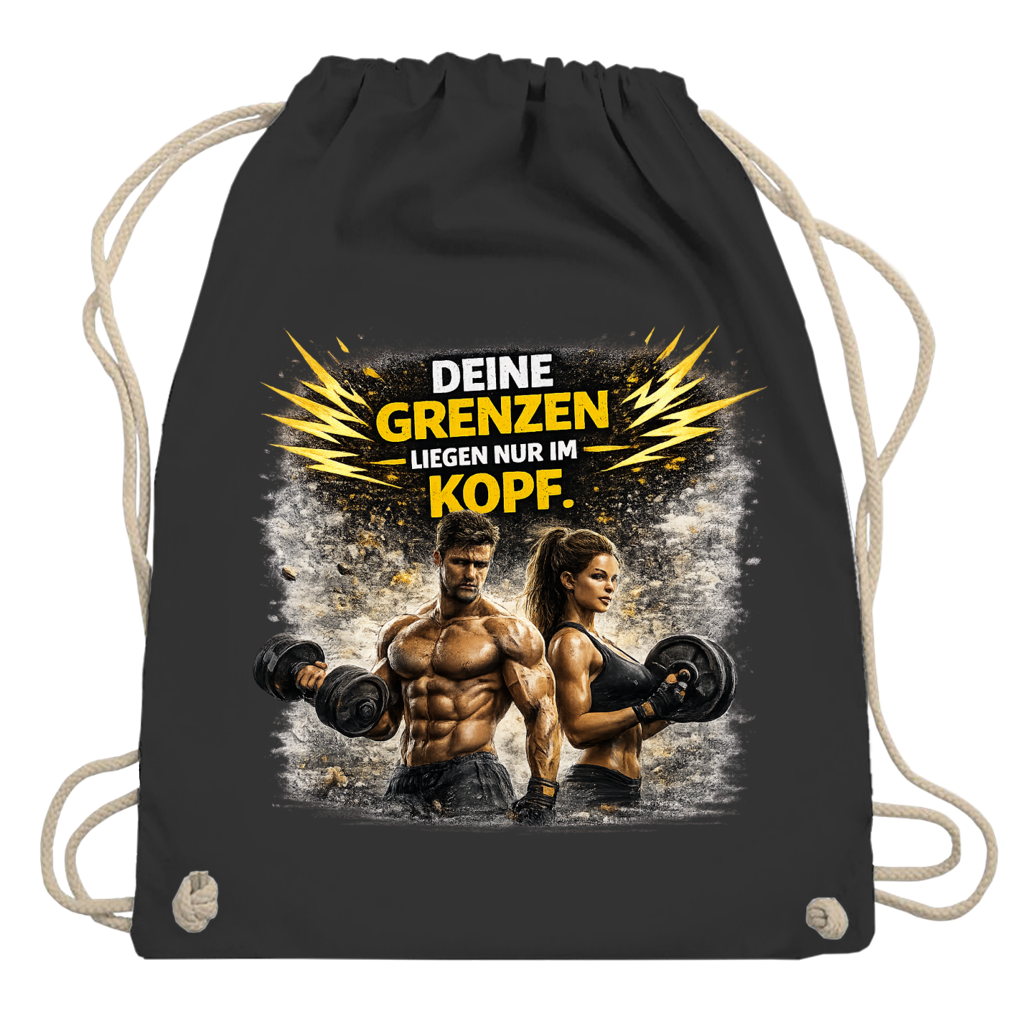 Turnbeutel Grenze im Kopf Fitness