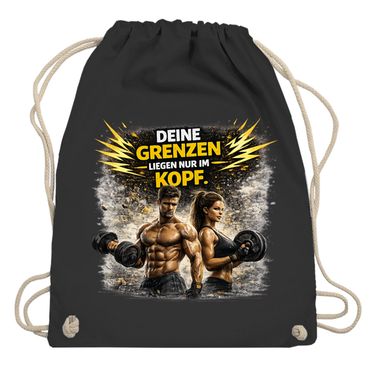 Turnbeutel Grenze im Kopf Fitness