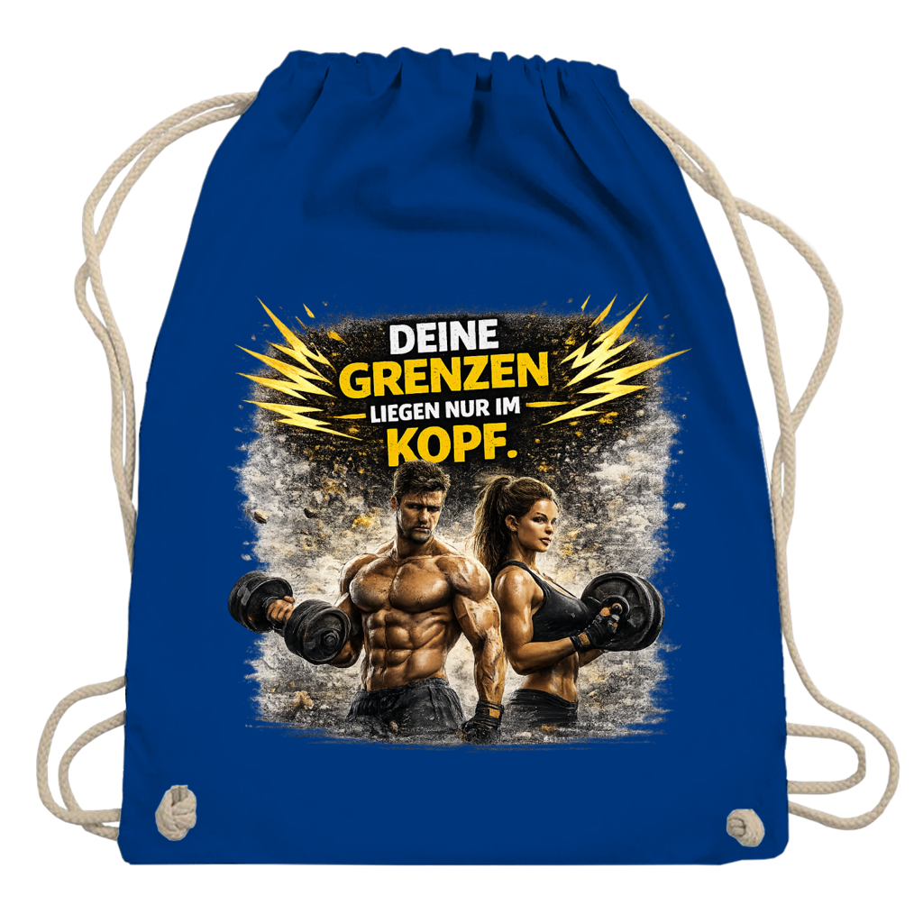 Turnbeutel Grenze im Kopf Fitness