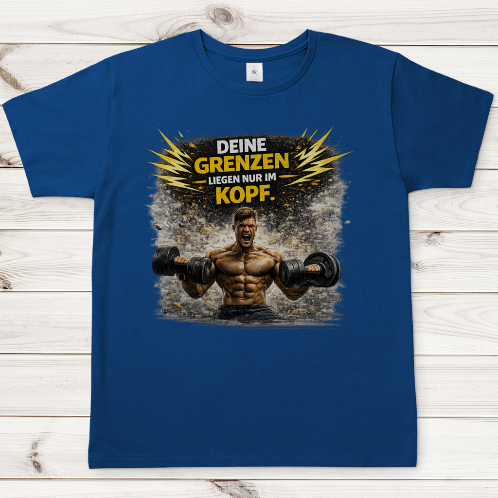 Herren T-Shirt Dein Körper kann mehr erreichen