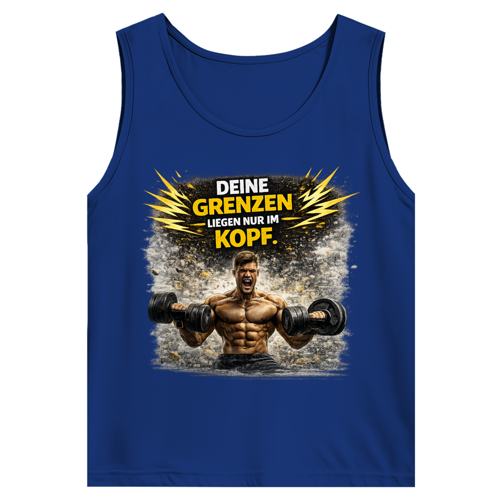 Herren Basic Tank Top Dein Körper kann mehr erreichen