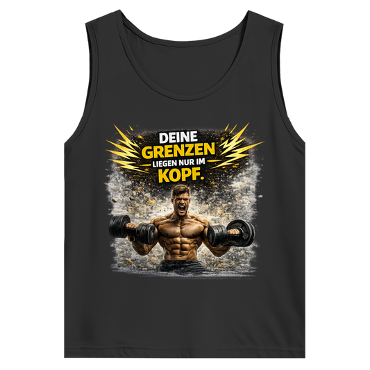 Herren Basic Tank Top Dein Körper kann mehr erreichen