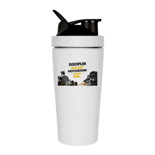 Fitness Shaker Disziplin über Motivation im Fitnessstudio