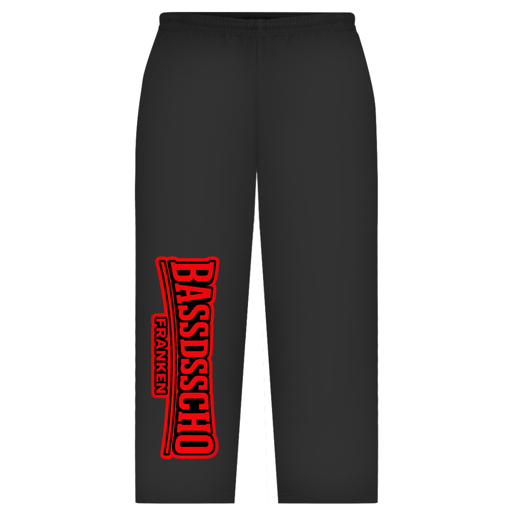 Oversize Sweatpants hose gedreht 1 rot