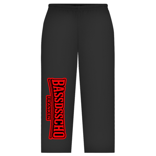 Oversize Sweatpants hose gedreht 1 rot