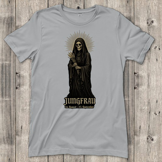 Damen T-Shirt Der Tod als Jungfrau