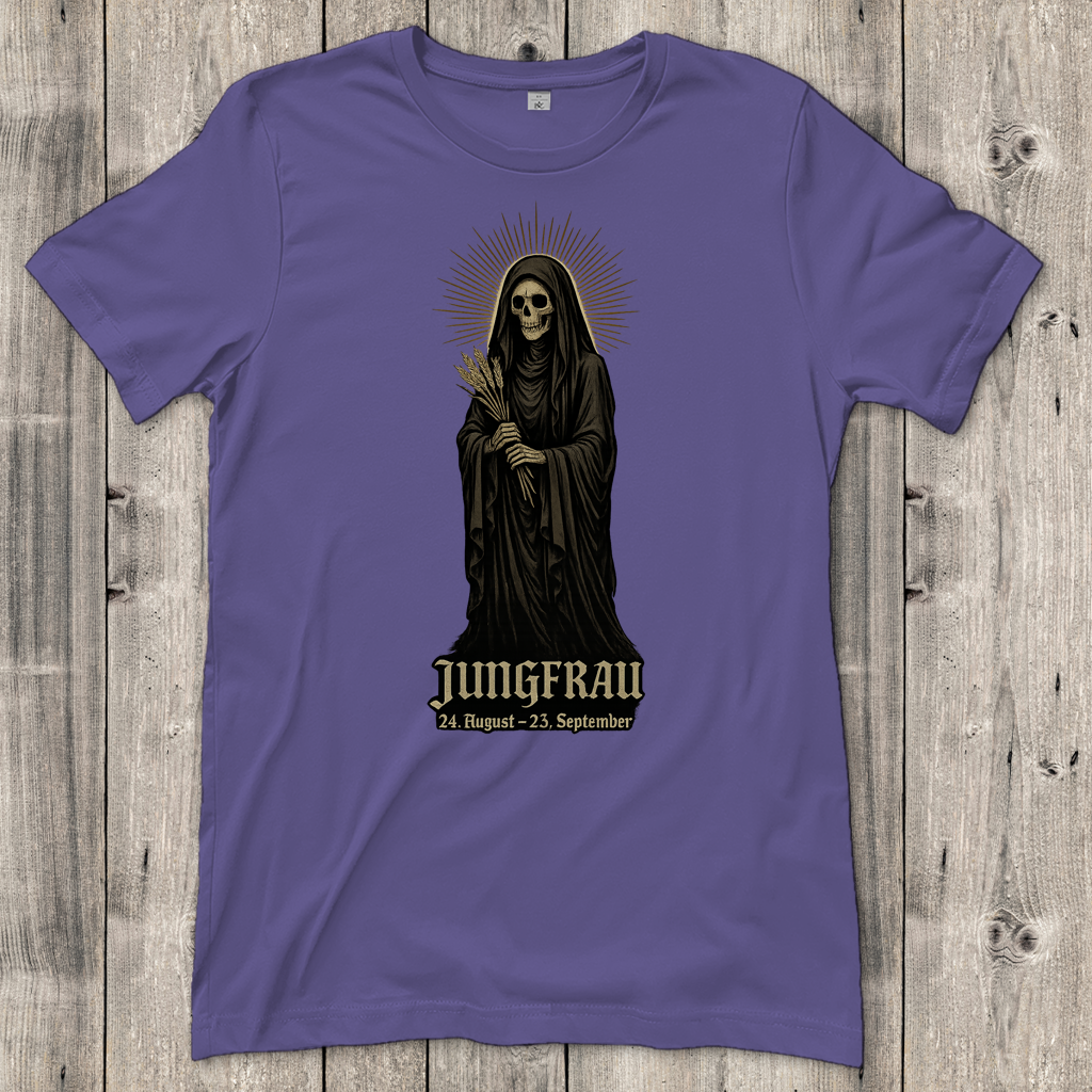 Damen T-Shirt Der Tod als Jungfrau