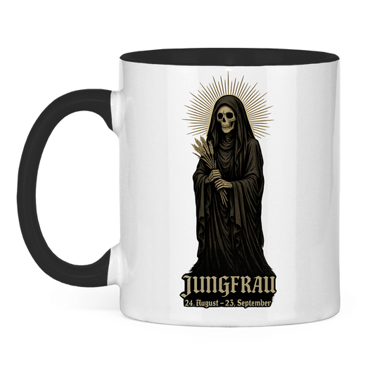 Tasse zweifarbig Der Tod als Jungfrau