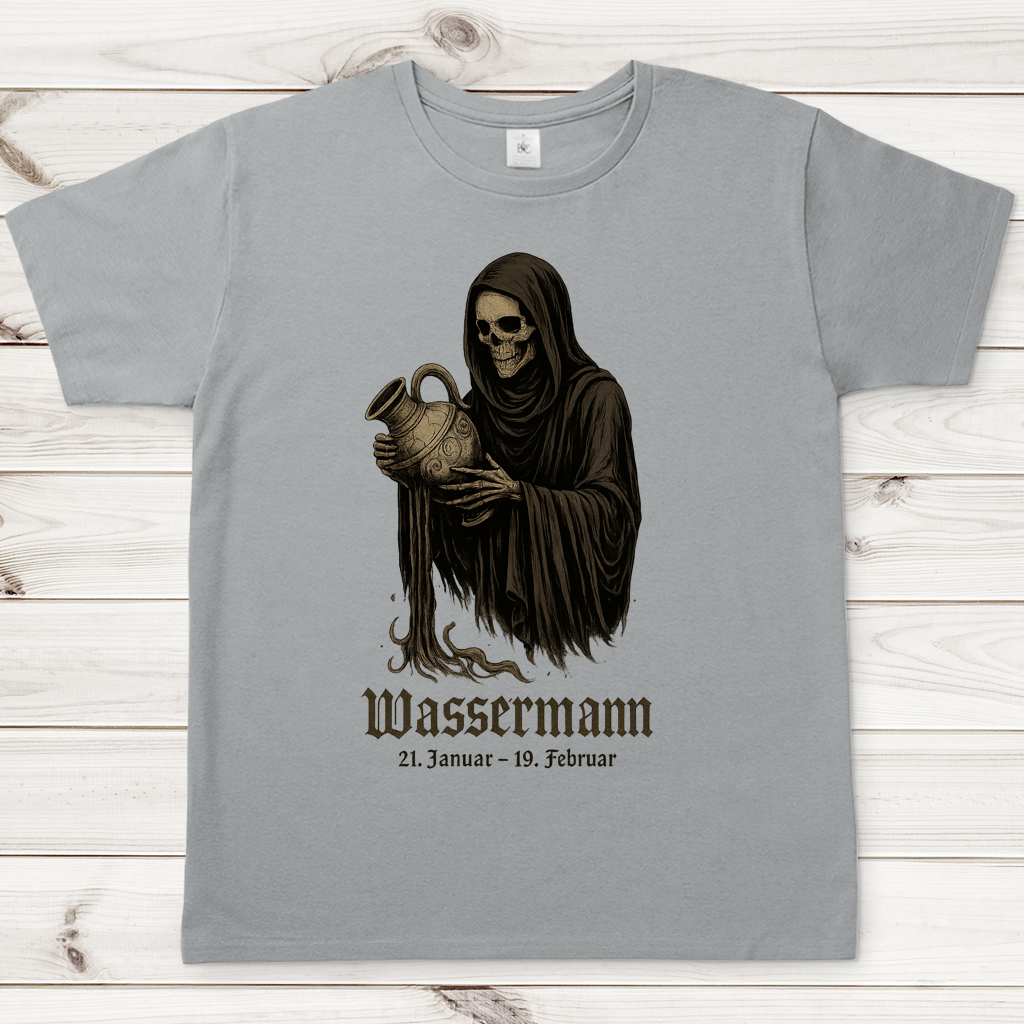 Herren T-Shirt Wassermann des dunklen Wassers