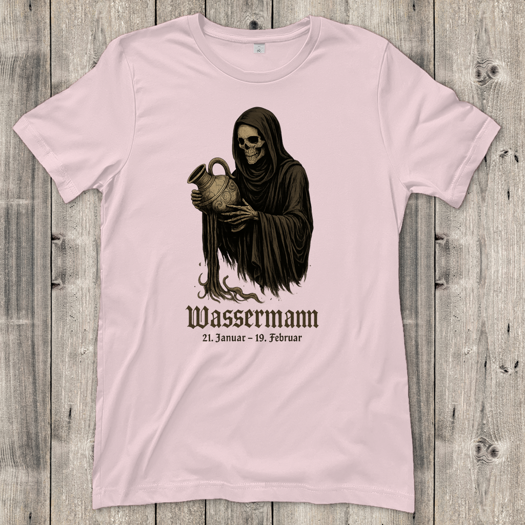 Damen T-Shirt Wassermann des dunklen Wassers