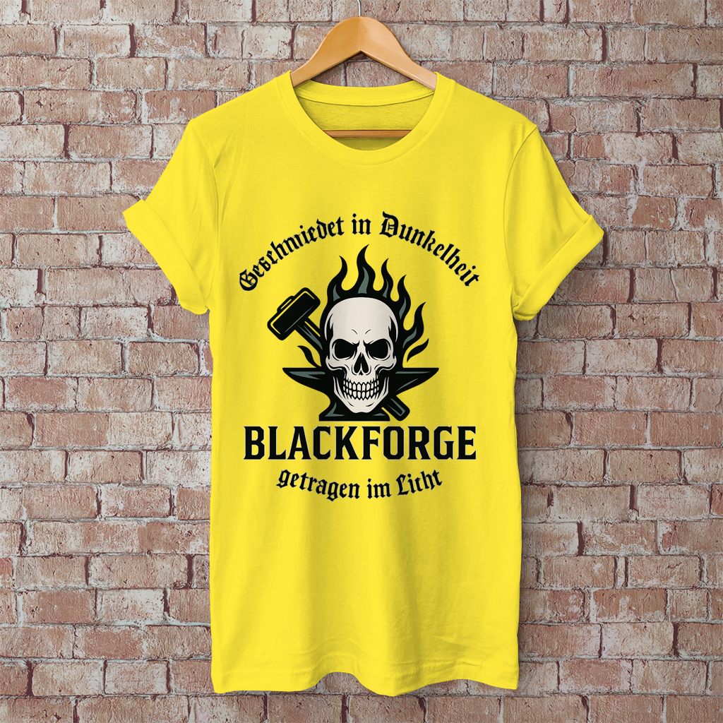 Herren T-Shirt Logo Slogan Kreis Alt transparent