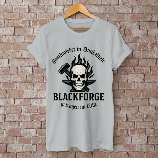 Herren T-Shirt Logo Slogan Kreis Alt transparent