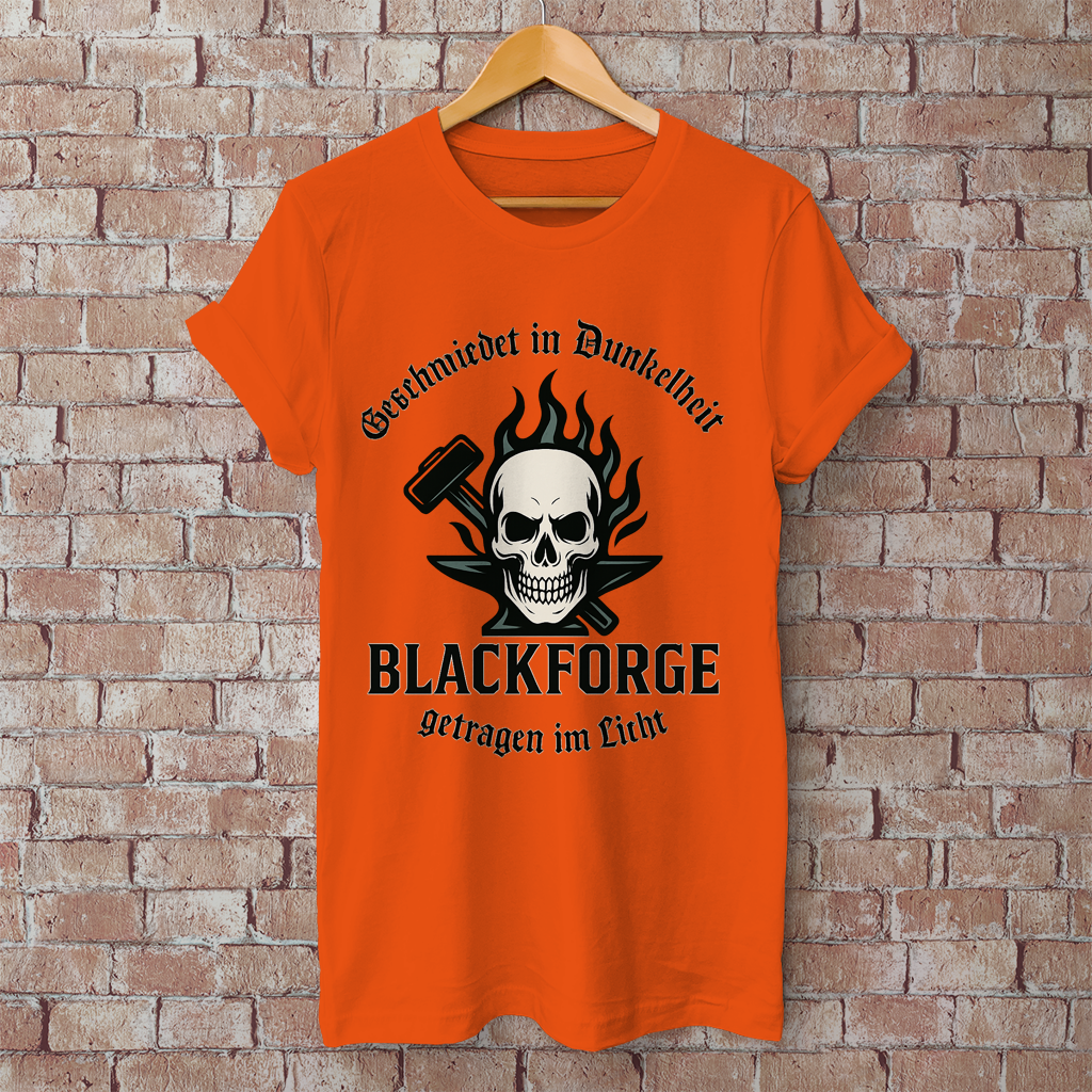 Herren T-Shirt Logo Slogan Kreis Alt transparent