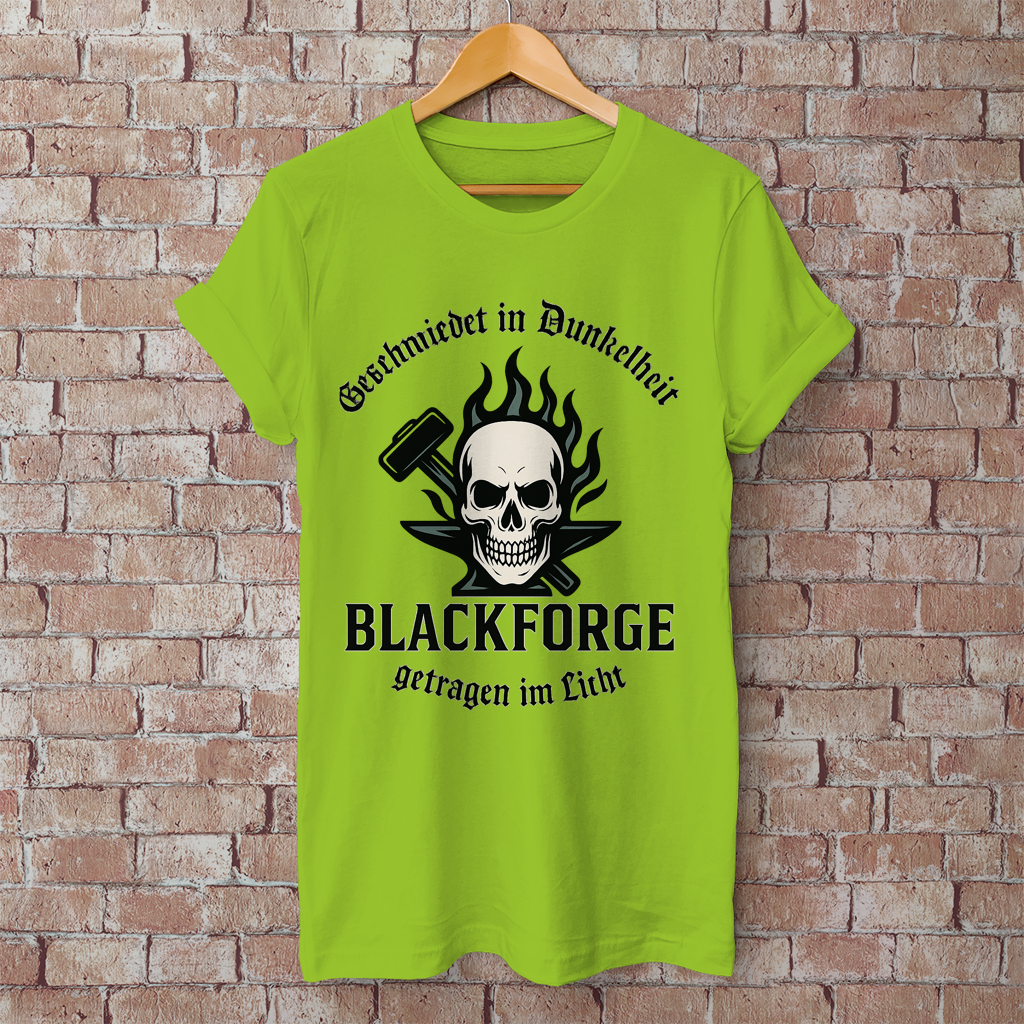 Herren T-Shirt Logo Slogan Kreis Alt transparent
