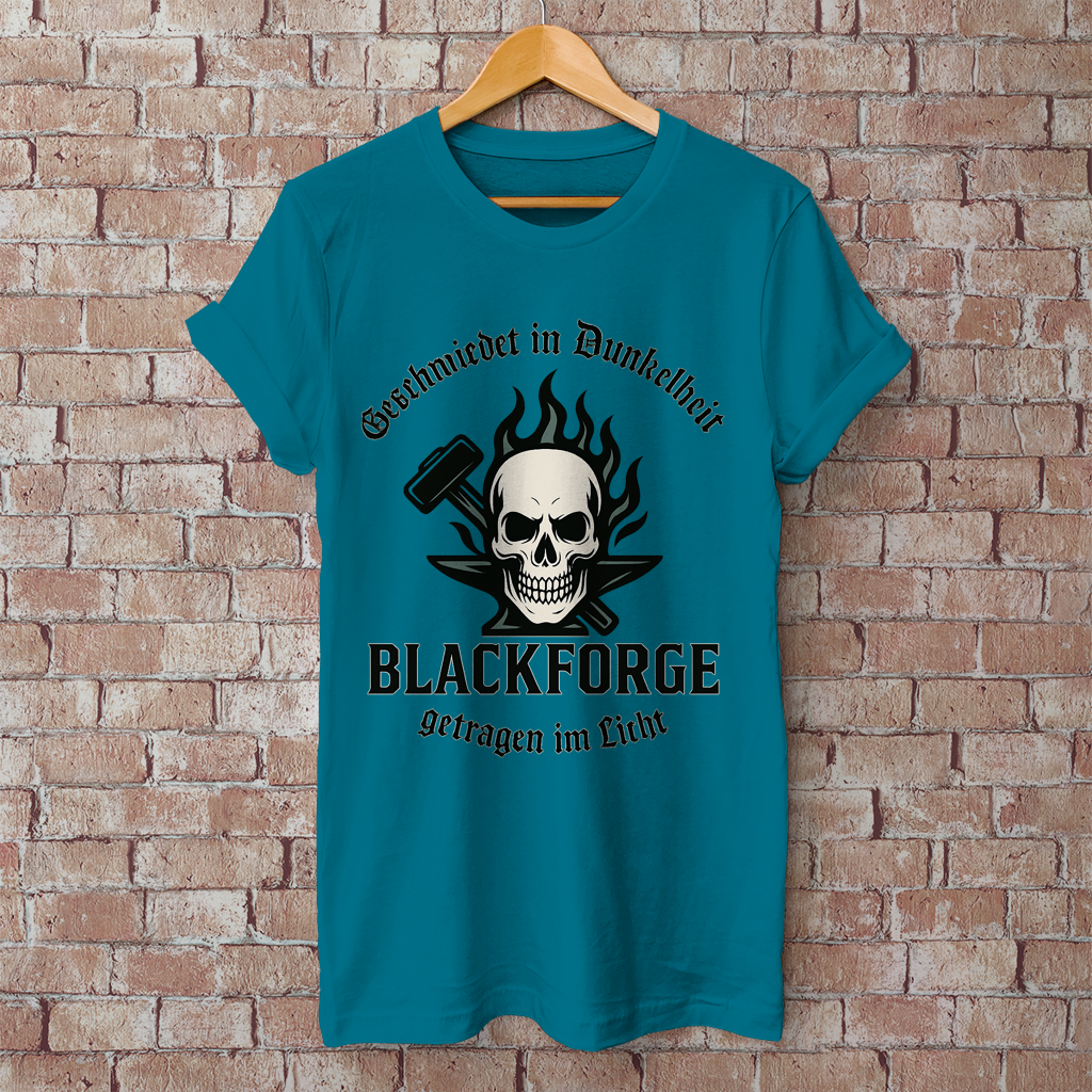 Herren T-Shirt Logo Slogan Kreis Alt transparent