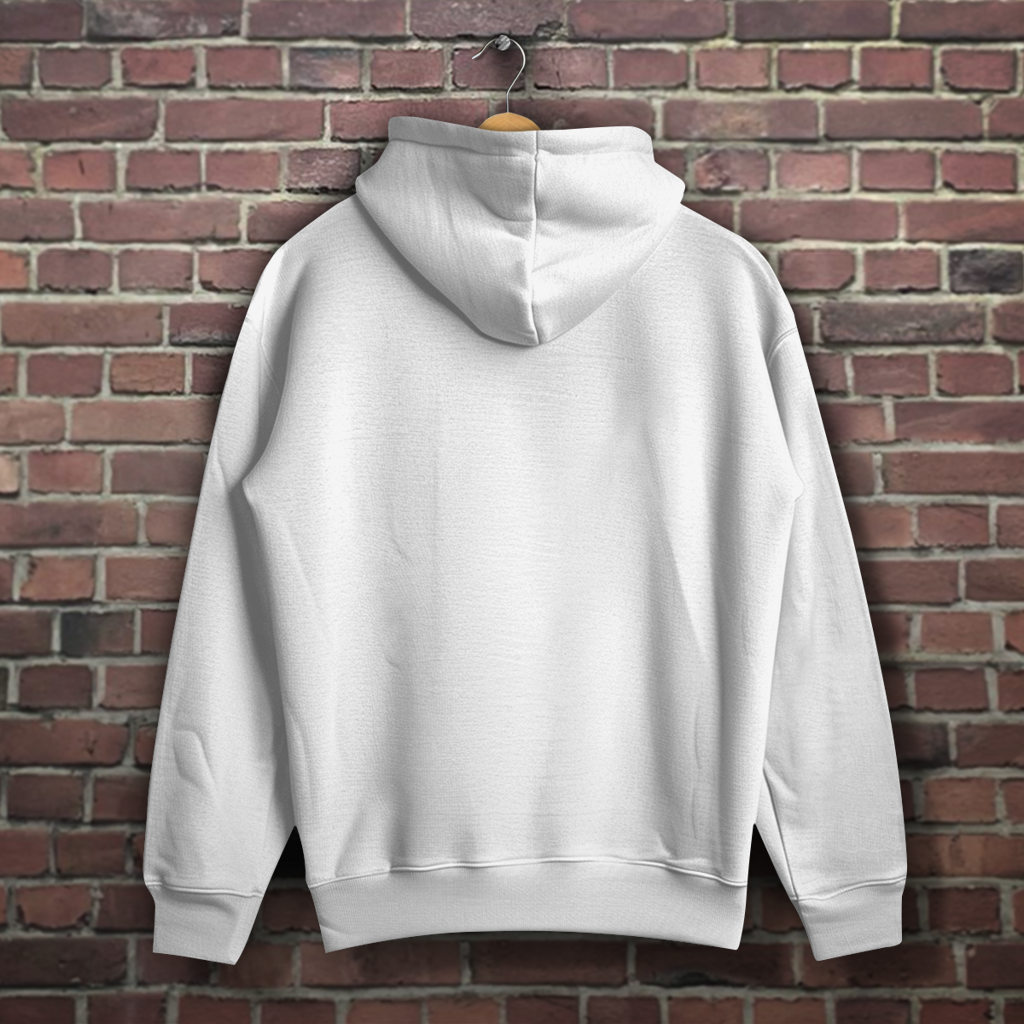 Herren Hoodie Logo Slogan Kreis Alt transparent