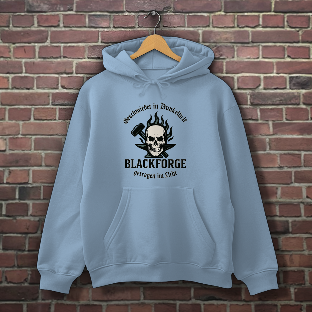 Herren Hoodie Logo Slogan Kreis Alt transparent