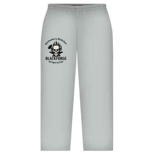 Oversize Sweatpants Logo Slogan Kreis Alt transparent