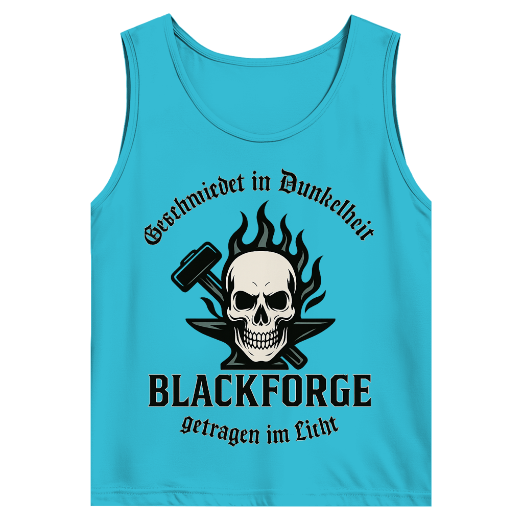 Herren Basic Tank Top Logo Slogan Kreis Alt transparent